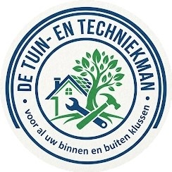 De tuin en techniekman Logo